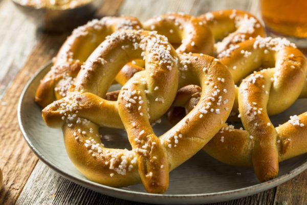 Que comer viena pretzel 