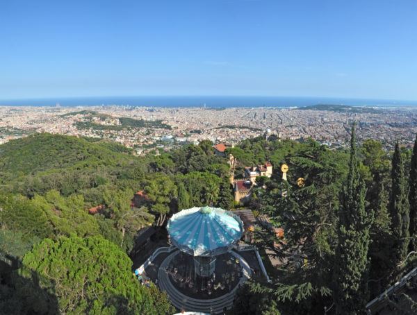 8 bonitos miradores para visitar con tu pareja en por san valentin Mirador tibidabo 