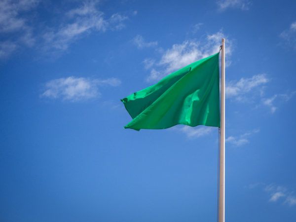 Bandera verde